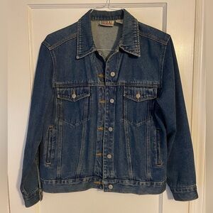 Vintage Bill Blass Blue Denim Jacket Women’s Size Small